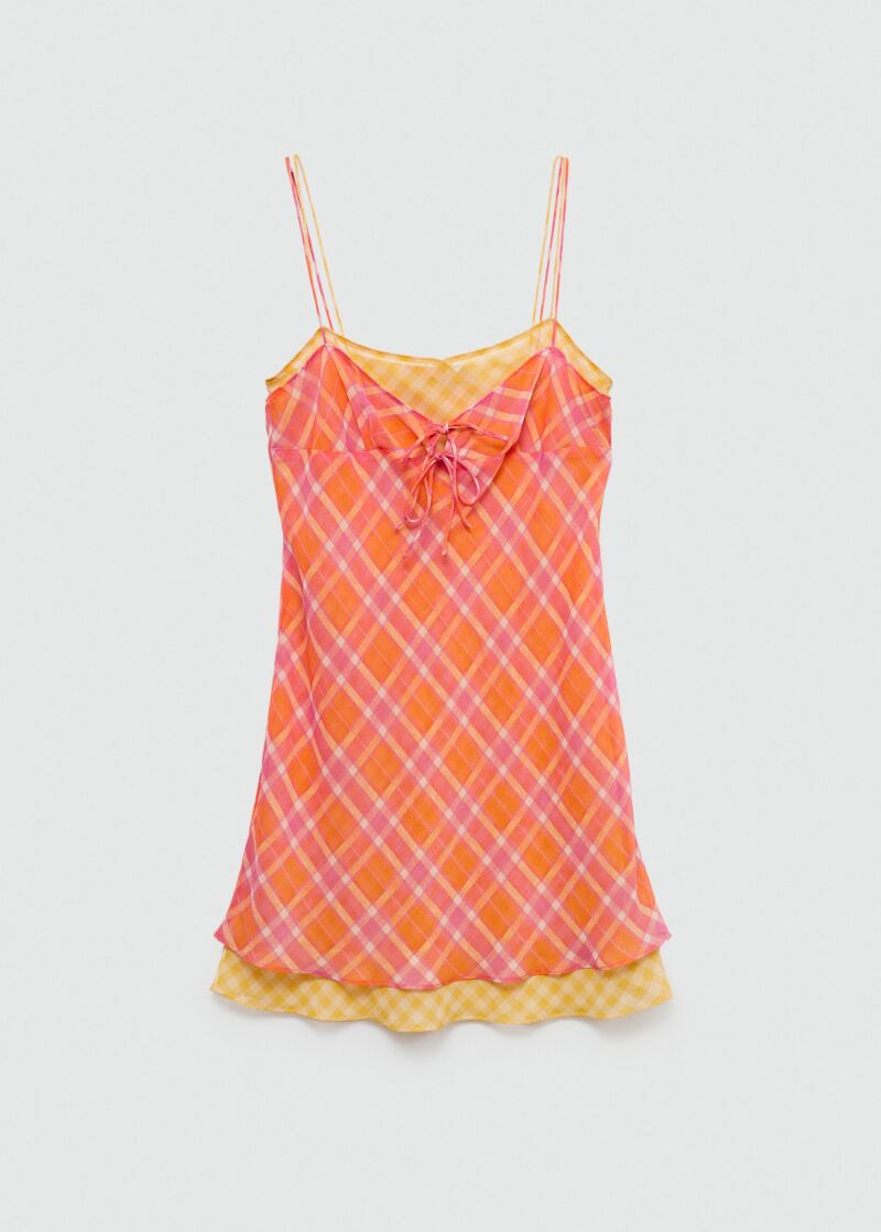 Vestido lencero.
