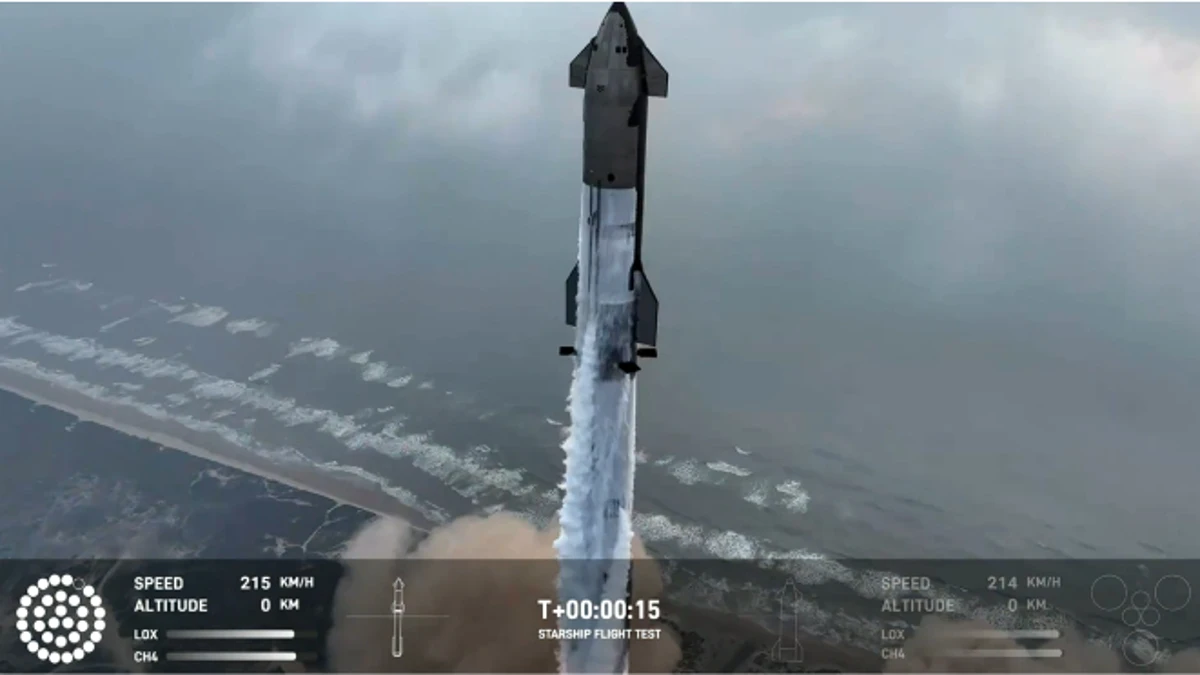 SpaceX logra aterrizar el propulsor SuperHeavy del cohete Starship por primera vez