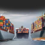 Ilustración de portada : atasco en el transporte marítimo