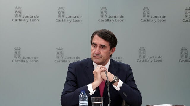 El consejero de Medio Ambiente, Vivienda y Ordenación del Territorio, Juan Carlos Suárez-Quiñones