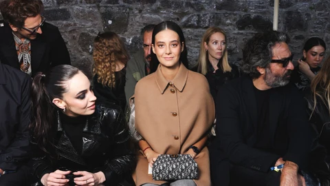 Victoria Federica en el desfile de Dior.