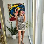 Paula Echevarría con conjunto de Primark.