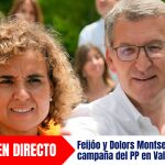 Feijóo y Dolors Montserrat cierran la campaña del PP en Valencia 