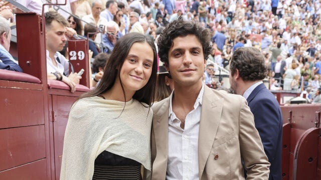 Victoria Federica y Tomás Páramo en Las Ventas