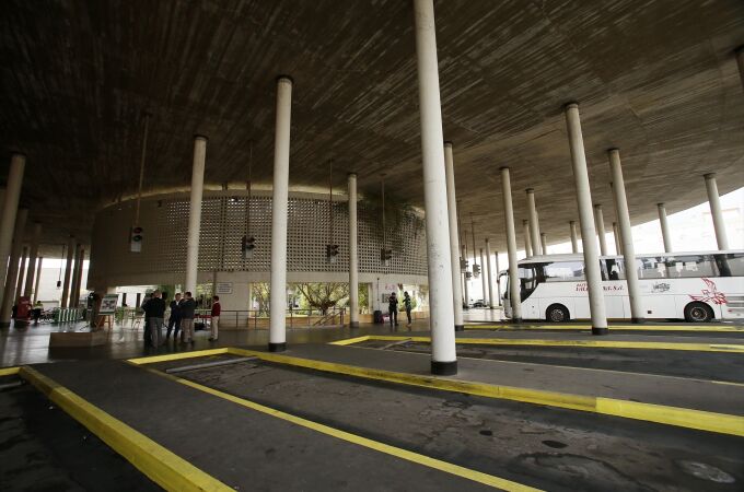 Estación de autobuses de Córdoba, donde ha sido detenido el joven