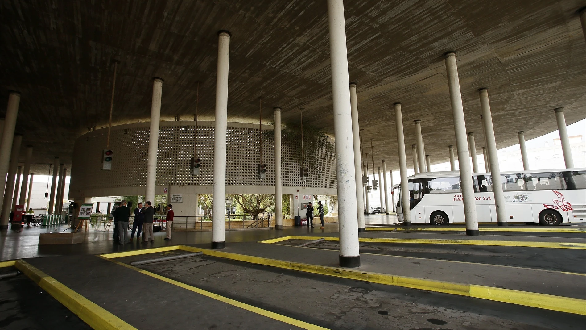 Estación de autobuses de Córdoba, donde ha sido detenido el joven