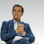 Sandro Gozi, Secretary General of the European Democratic Party and Member of Parliament, during a debate at the Modem Congress in Blois