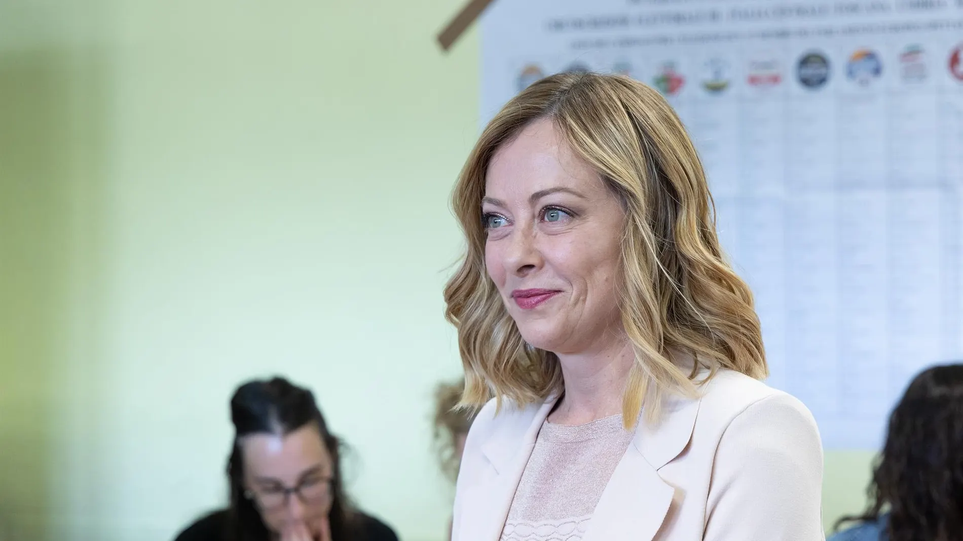 UE.- El partido de Meloni se consolida al ganar las elecciones europeas, según las encuestas a pie de urna