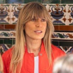 Pedro Sánchez y Begoña Gómez votando para las elecciones al parlamento europeo @Gonzalo Pérez Mata 