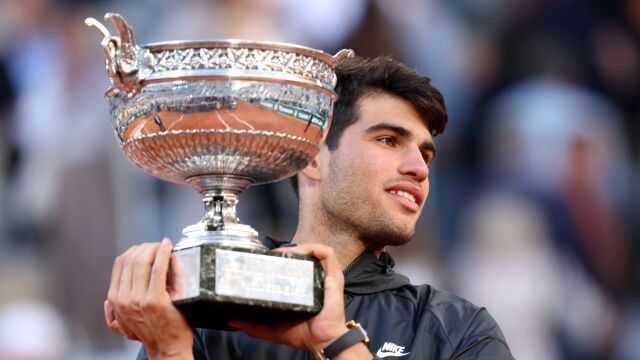 Carlos Alcaraz, campeón de Roland Garros