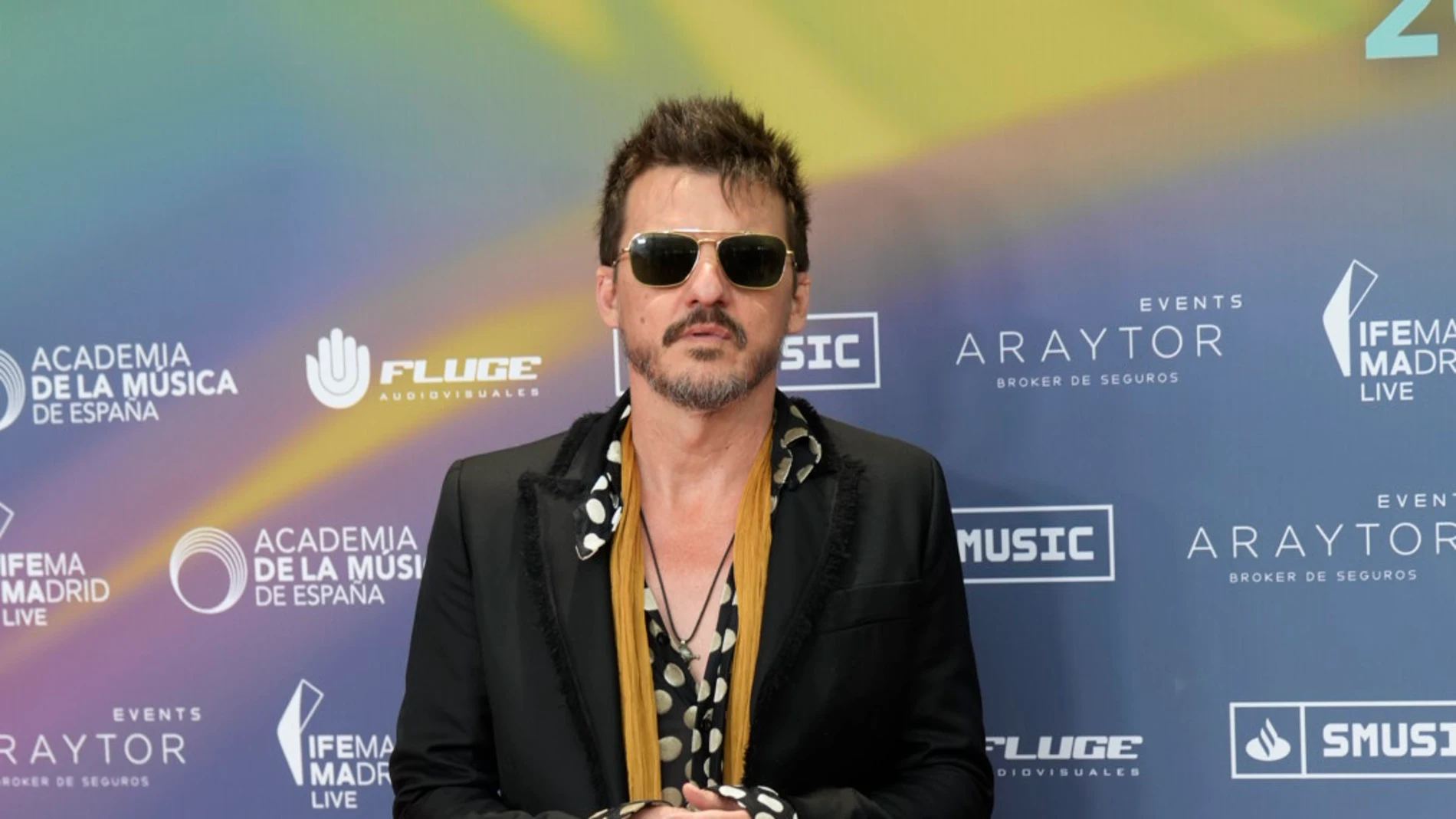 Coque Malla en los premios de la Academia de la Música