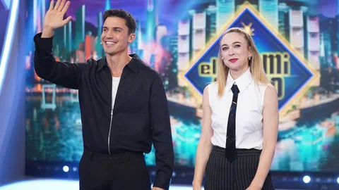 Álex González y Marta Hazas en 'El Hormiguero'