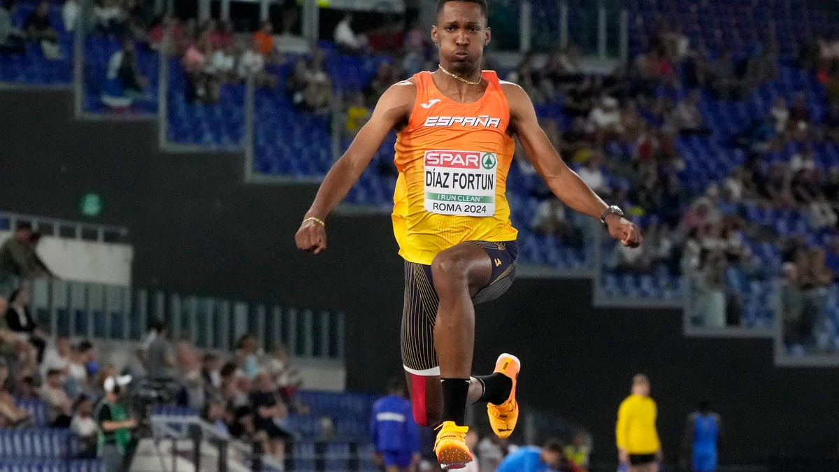 Jordan Díaz, campeón de Europa de triple salto con un vuelo de 18,18 que huele a oro en París