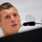 Toni Kroos volverá a vestir el viernes la camiseta de Alemania en partido oficial