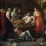 «Últimas palabras del emperador Marco Aurelio», obra de Eugène Delacroix