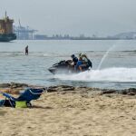 El año pasado murieron dos personas en las costas malagueñas tras sufrir accidentes con motos de agua