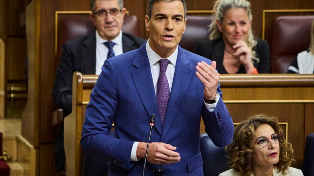 Pleno del Congreso. Sesión de control al gobierno. Asisten Pedro Sanchez, Alberto Nuñez Feijoo, Yolanda Diaz ©