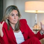 La delegada del Gobierno de Castilla-La Mancha, Milagros Tolón, en su reciente entrevista con Europa Press