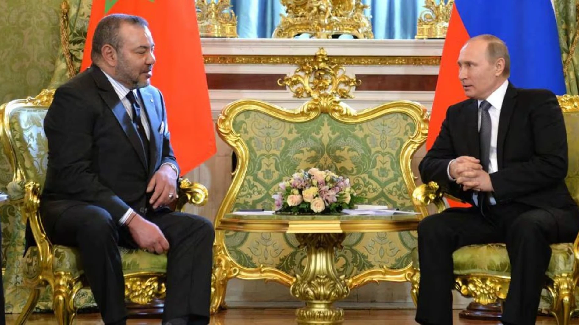 El Rey de Marruecos y Putin