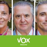 Vox echa a 3 de sus concejales en Albacete: Leticia Alejandra Martínez, José Ramón Conesa y José Bernabé Cotillas