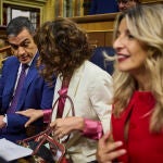 Pleno del Congreso. Sesión de control al gobierno. Asisten Pedro Sanchez, Alberto Nuñez Feijoo, Yolanda Diaz ©