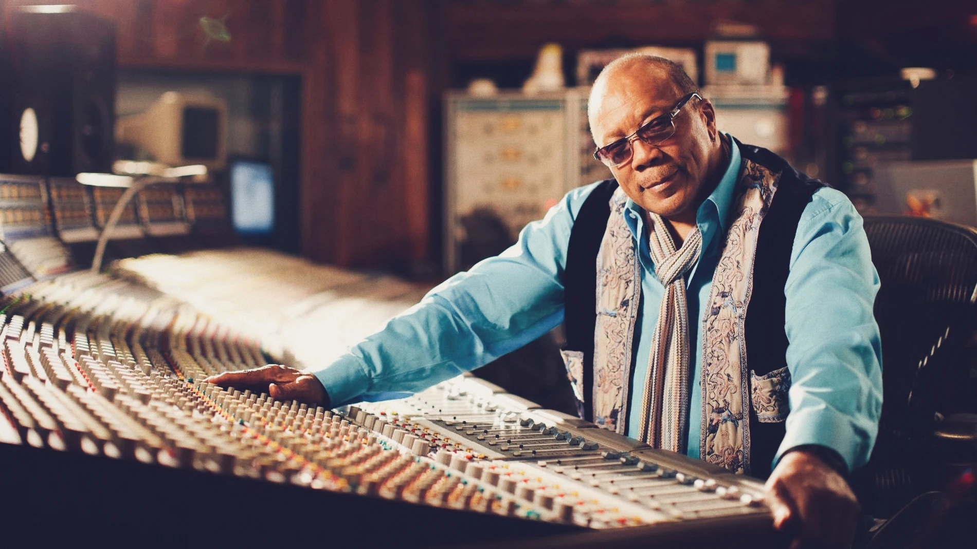 El productor Quincy Jones