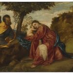 "Descanso en la huida a Egipto", de Tiziano