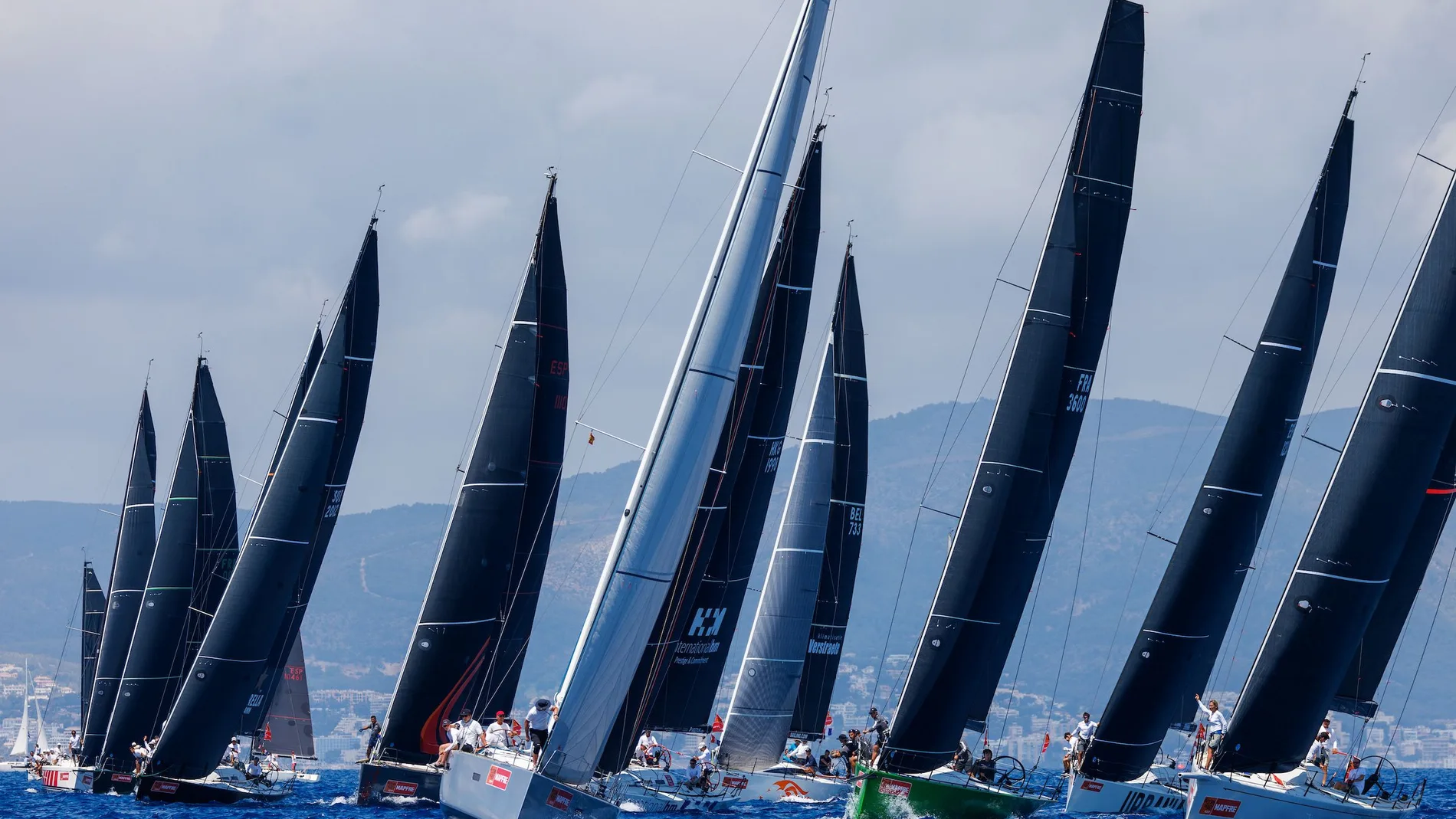 Barcos en la pasada edición de la Copa del Rey MAPFRE
