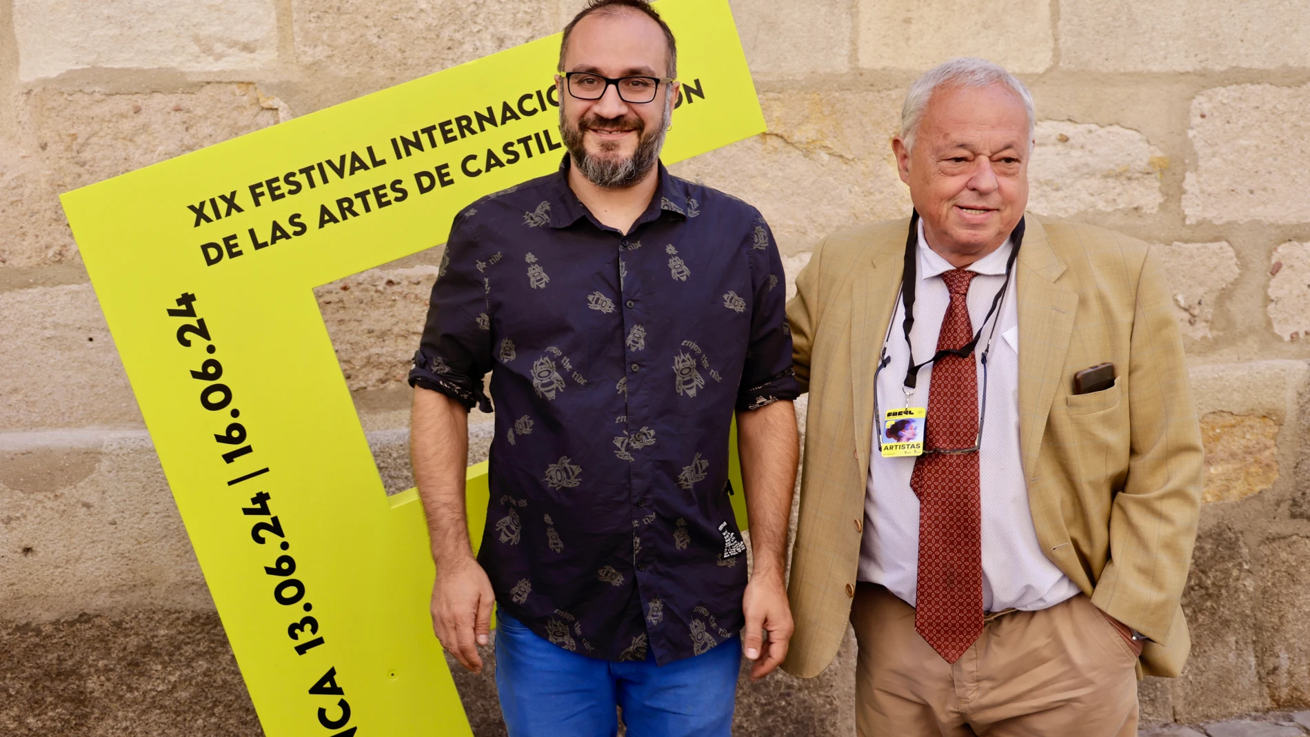 Gonzalo Santonja junto a Rodrigo Tamariz hacen balance del festival salmantino