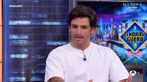 Carlos Sainz en 'El Hormiguero'