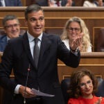 Sánchez responde en el Congreso a las preguntas de PP, Bildu y Junts sobre la legislatura