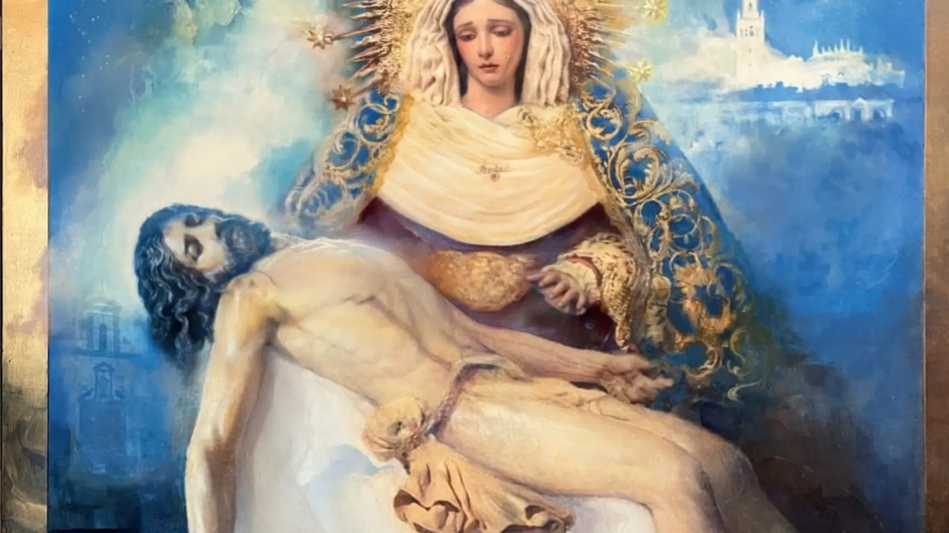 Así es el cartel de la coronación de la Piedad del Baratillo