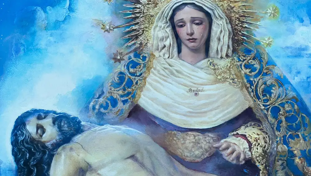 Detalle del cartel anunciador