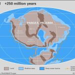 Mapa de Pangea Próxima que muestra cómo será la Tierra en 250 millones de años.