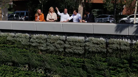 El Ayuntamiento ampliará los jardines verticales en la M-30