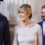 Begoña Gómez y su look en la recepción en palacio del décimo aniversario Felipe VI.