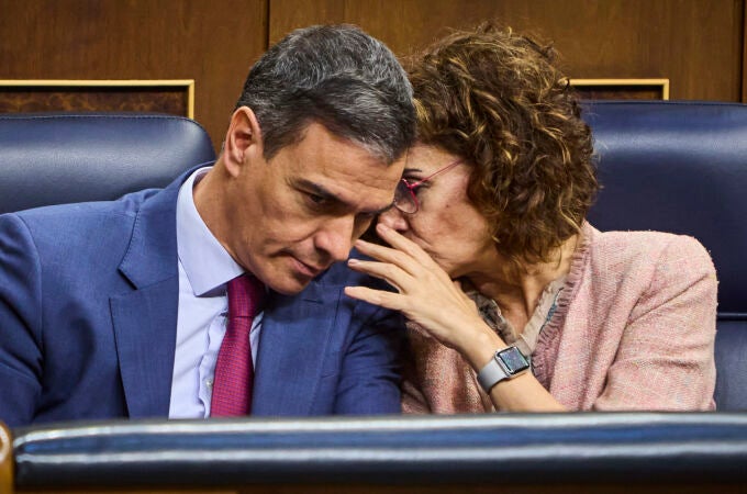 Pleno del Congreso de los Diputados. Asisten Pedro Sánchez, María Jesús Montero, Yolanda Diaz y Alberto Nuñez Feijoo. © Alberto R. Roldán / Diario La Razón. 20 06 2024