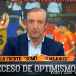 Josep Pedrerol no ha tenido compasión con De la Fuente, seleccionador