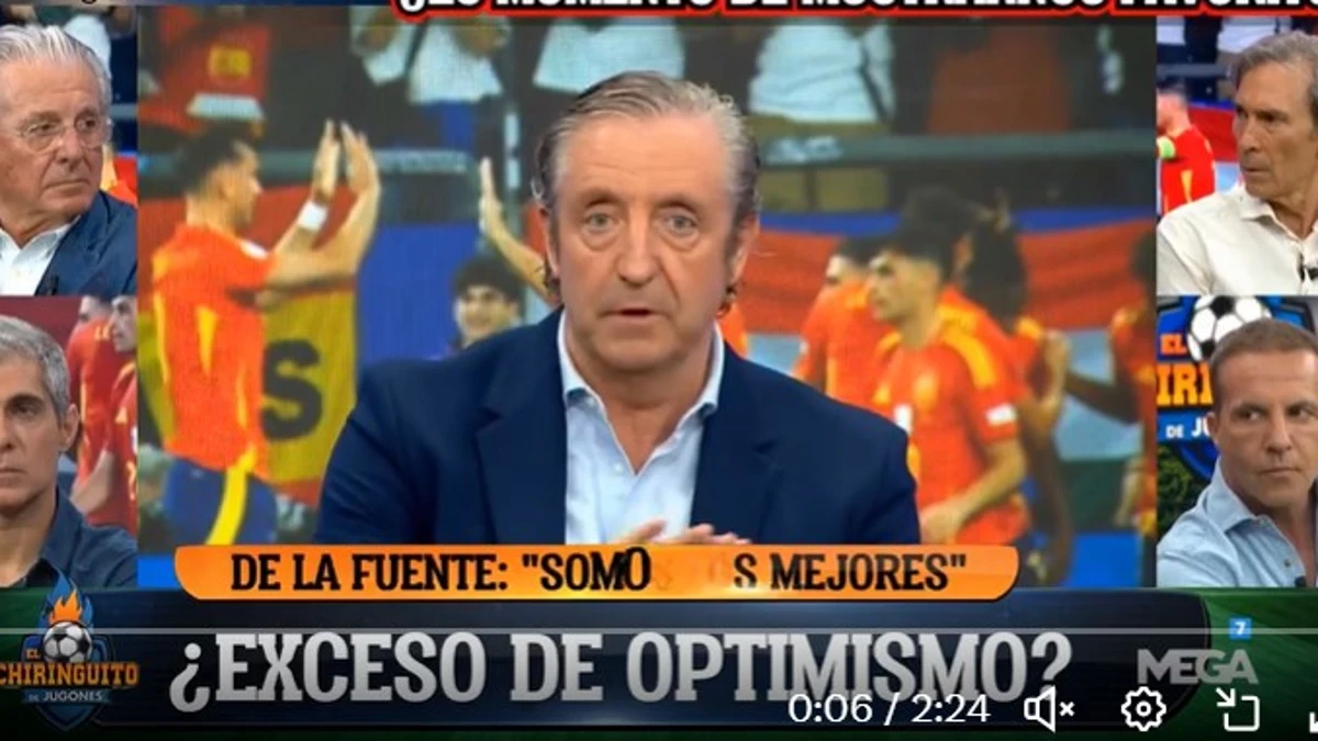 La dura crítica de Josep Pedrerol a De la Fuente tras la victoria de España contra Italia