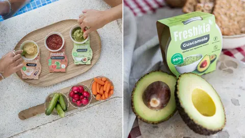 El surtido de snacking Freshkia aúna placer, salud y tiempo