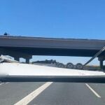 Accidente en la A-4 a la altura de Carmona (Sevilla)