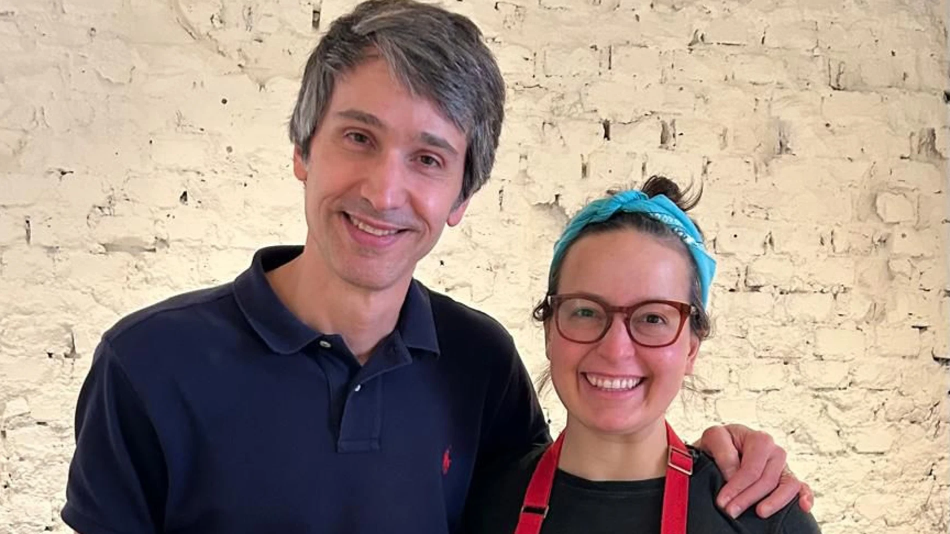 William Lamas y Mariela Fernández, del restaurante Ita