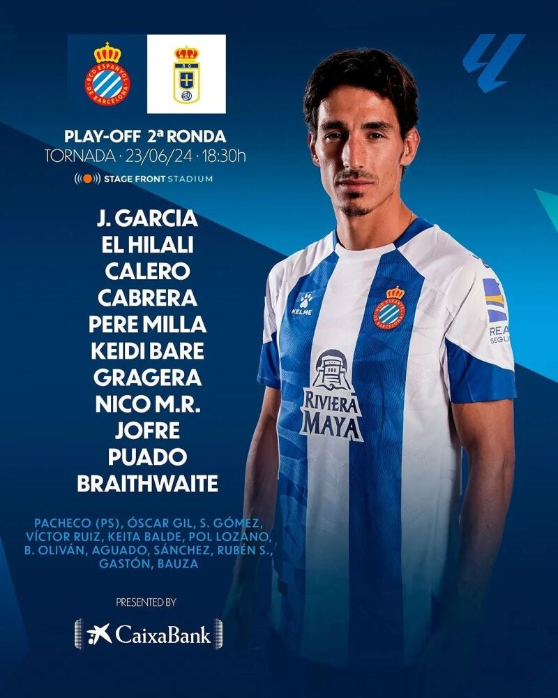 Once titular del RCD Espanyol