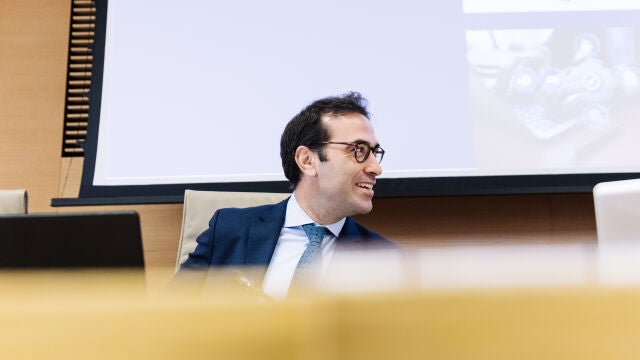 Carlos Cuerpo comparece en la Comisión Mixta para la Unión Europa en el Congreso de los Diputados 