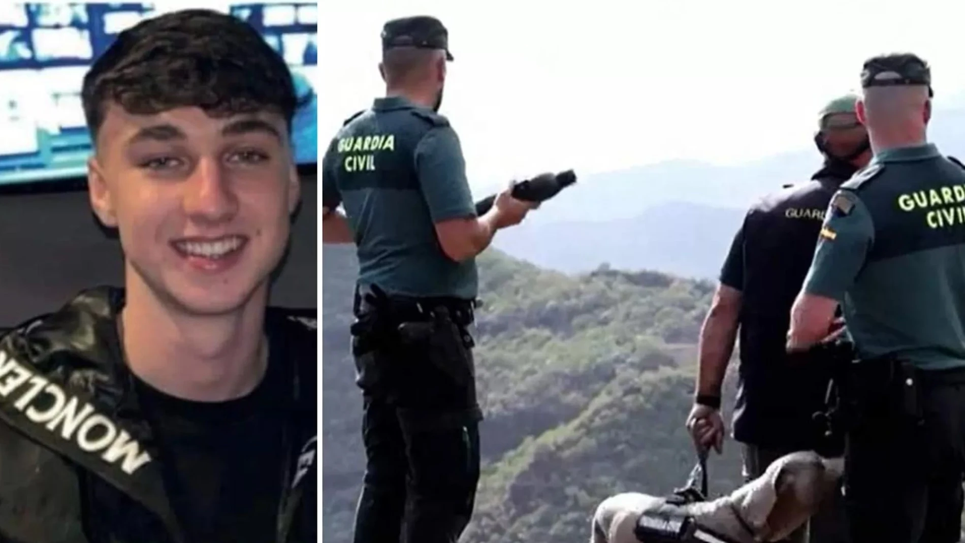 Agentes a pie, un helicóptero y drones se encuentran buscando en Tenerife a Jay Slater, el joven británico de 19 años