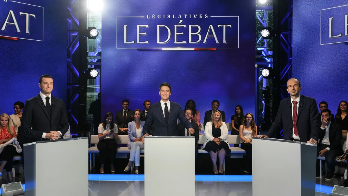 El candidato de la ultraderecha francesa sobrevive a los ataques de sus rivales en el primer debate televisivo