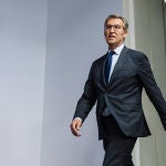 Feijóo se muestra satisfecho por el acuerdo alcanzado con el PSOE sobre el CGPJ