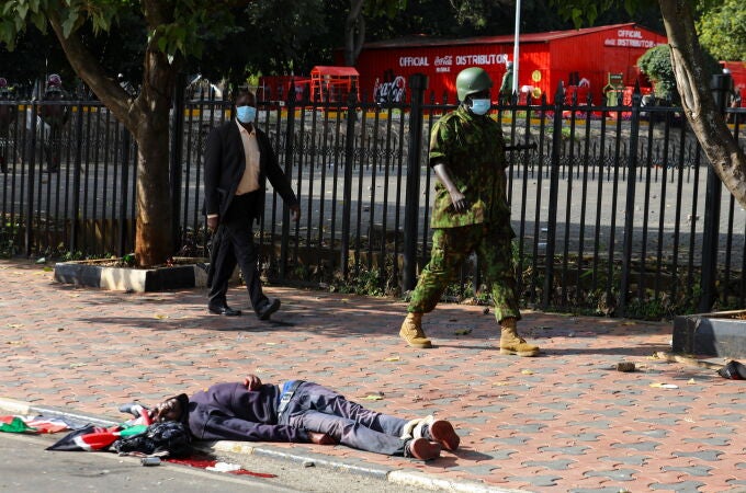 Kenyan parliament set on fire after Nairobi anti-tax protests turn violent