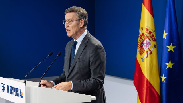 Feijóo se muestra satisfecho por el acuerdo alcanzado con el PSOE sobre el CGPJ