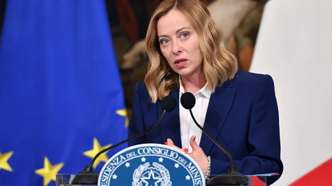 La primera ministra italiana, Giorgia Meloni